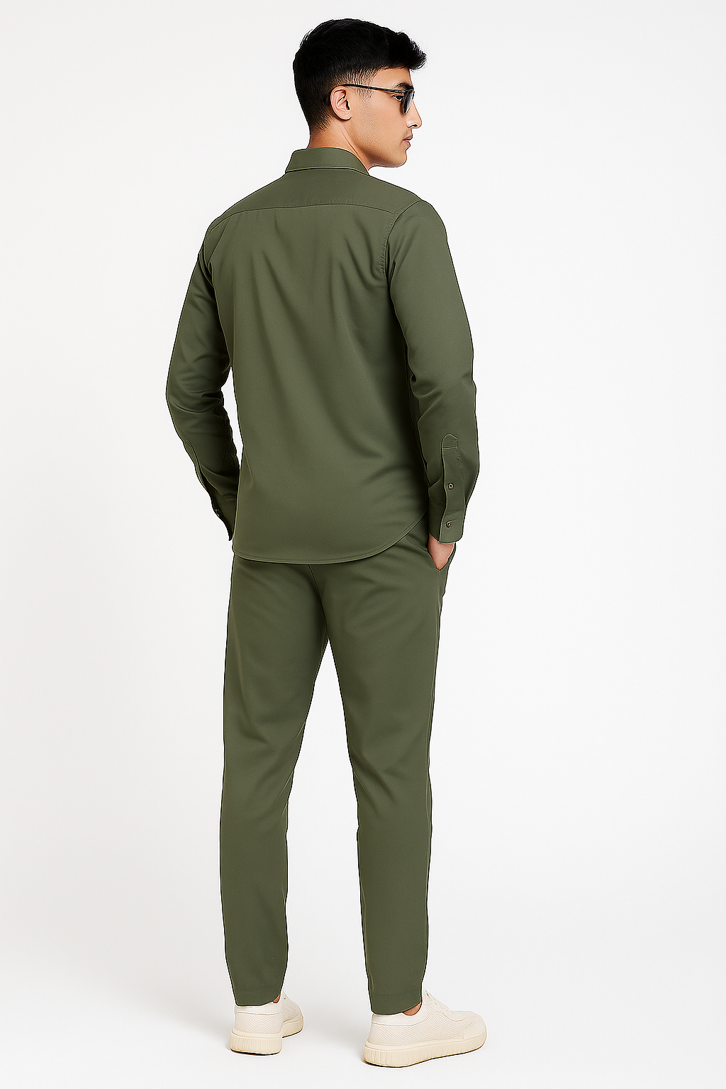 Olive Green Waterproof Co-ord Set