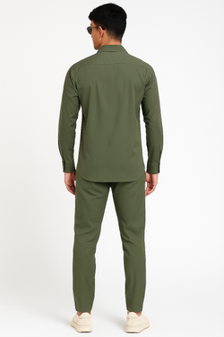 Olive Green Waterproof Co-ord Set
