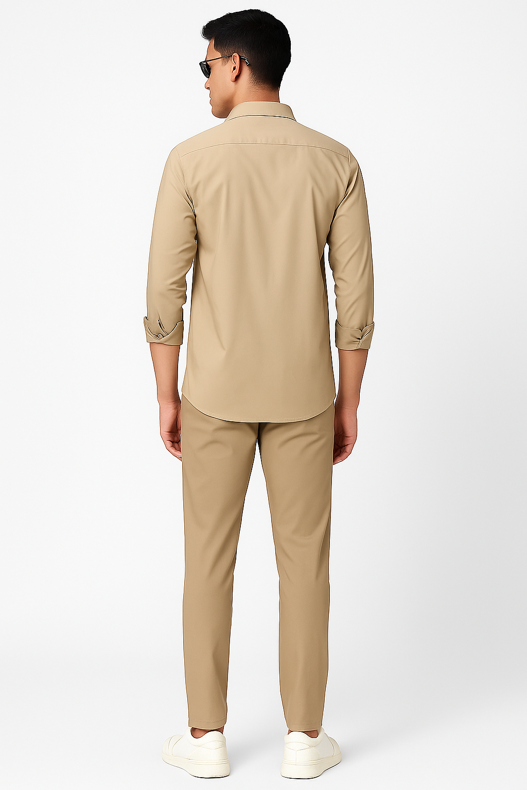 Sand Beige Waterproof Co-ord Set
