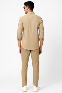 Sand Beige Waterproof Co-ord Set