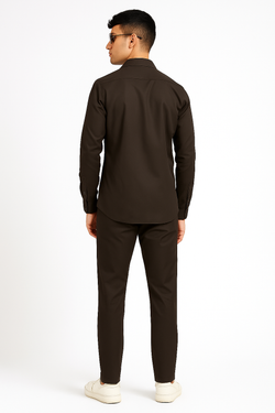Dark Brown Waterproof Co-ord Set