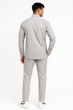 Stone Grey Waterproof Co-ord Set
