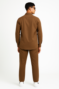 Caramel Brown Waterproof Co-ord Set