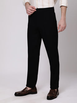 Black Gurkha Style Pants