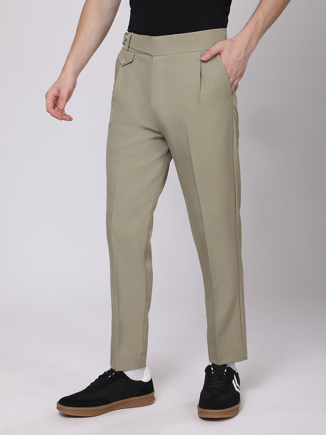 Sandstone Gurkha Style Trousers