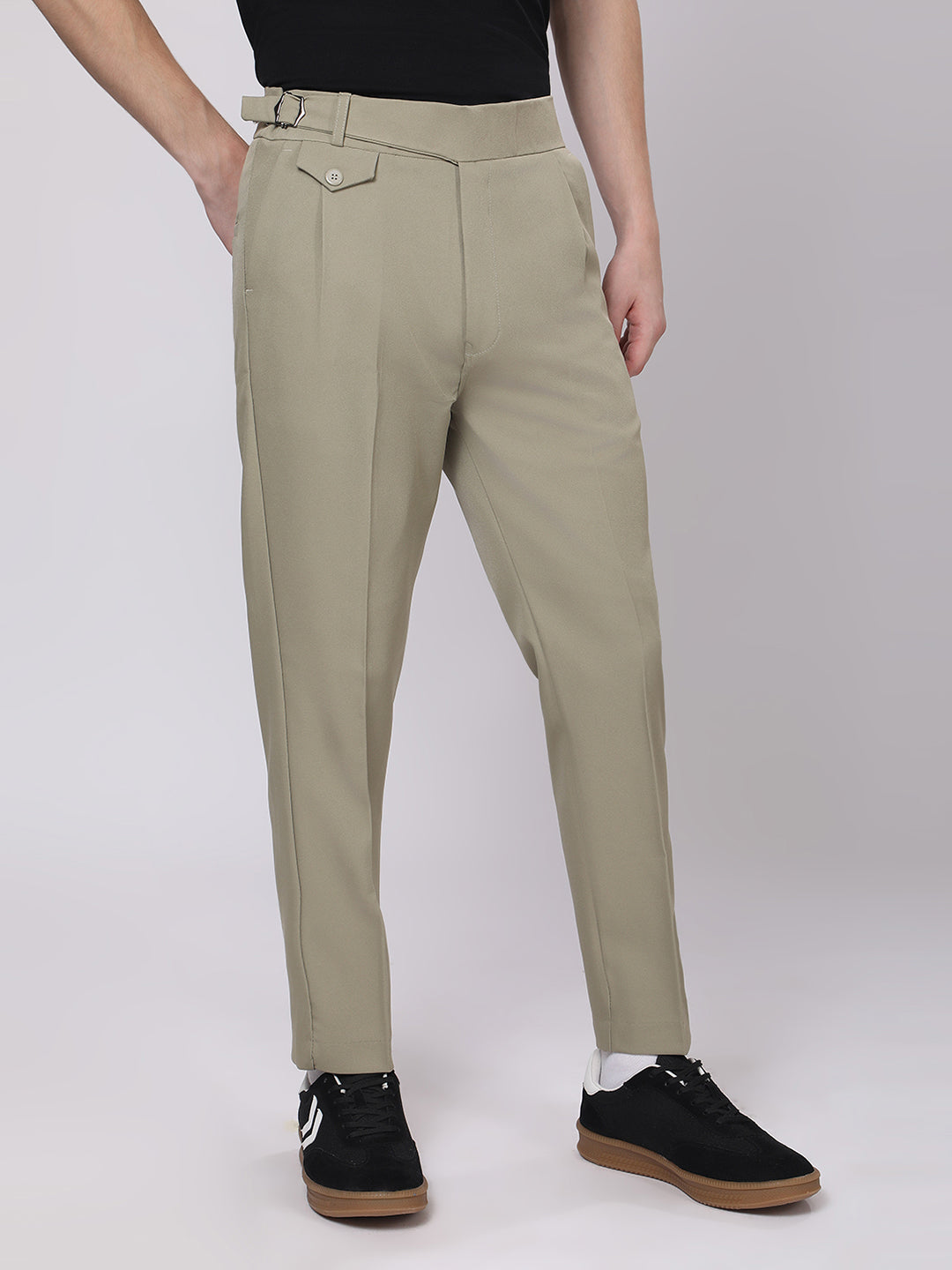 Sandstone Gurkha Style Trousers