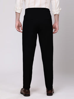 Black Gurkha Style Pants