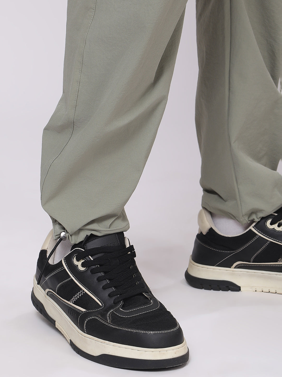 Sage Green Cargo Loose Fit Pants