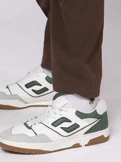 Chocolate Brown Cargo Loose Fit Pants