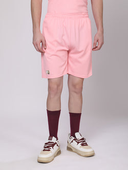 Rose Quartz Half-Zip Polo & Shorts Co-ord Set – Soft & Refreshing