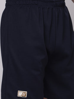 Midnight Navy Half-Zip Polo & Shorts Co-ord Set – Sleek & Sporty