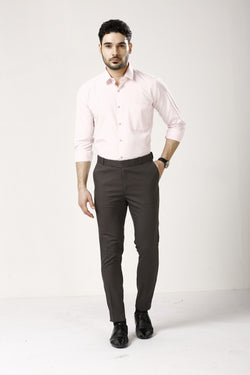 Rose White Formal Cotton-Poly Shirt