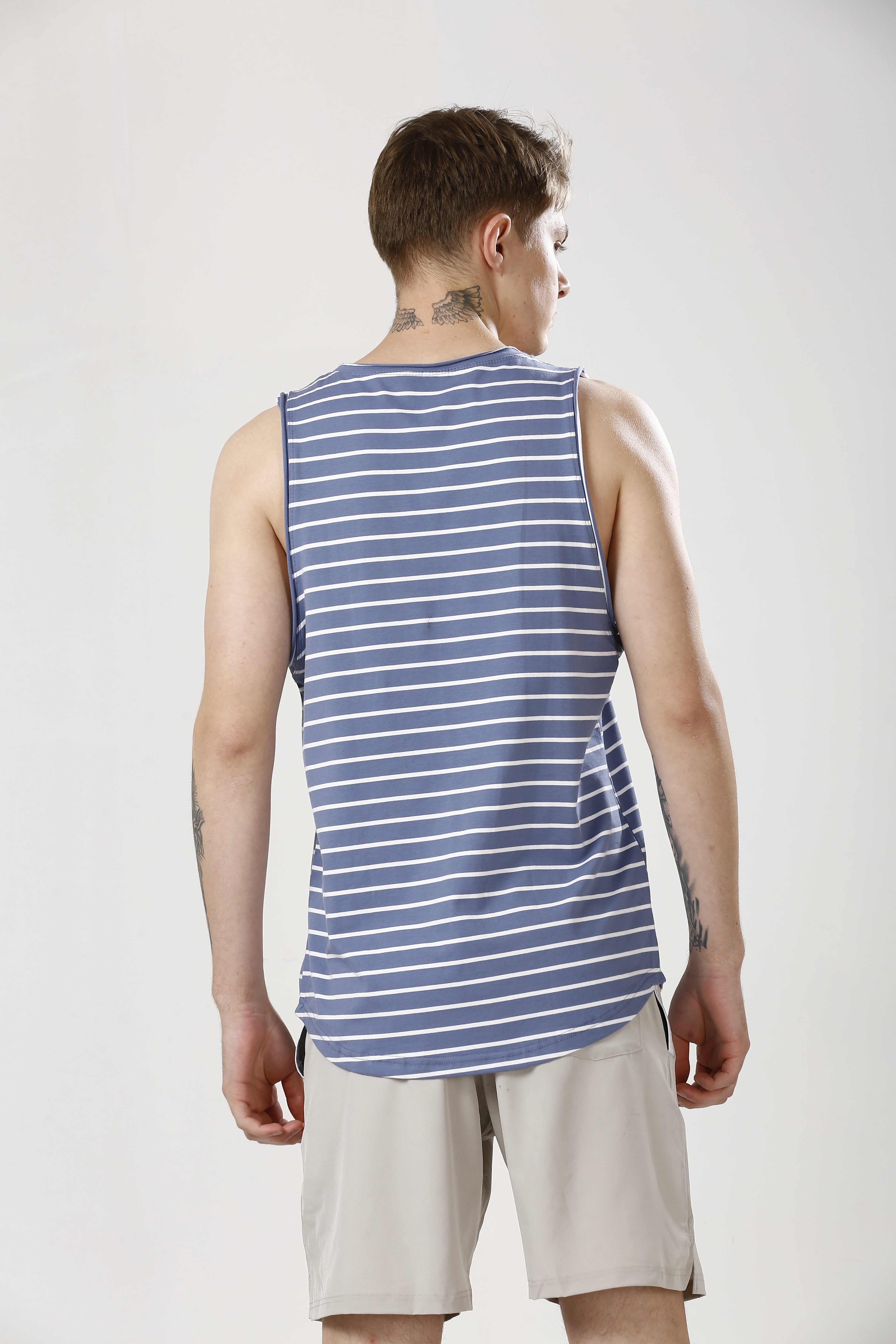 Blue Striped Sando