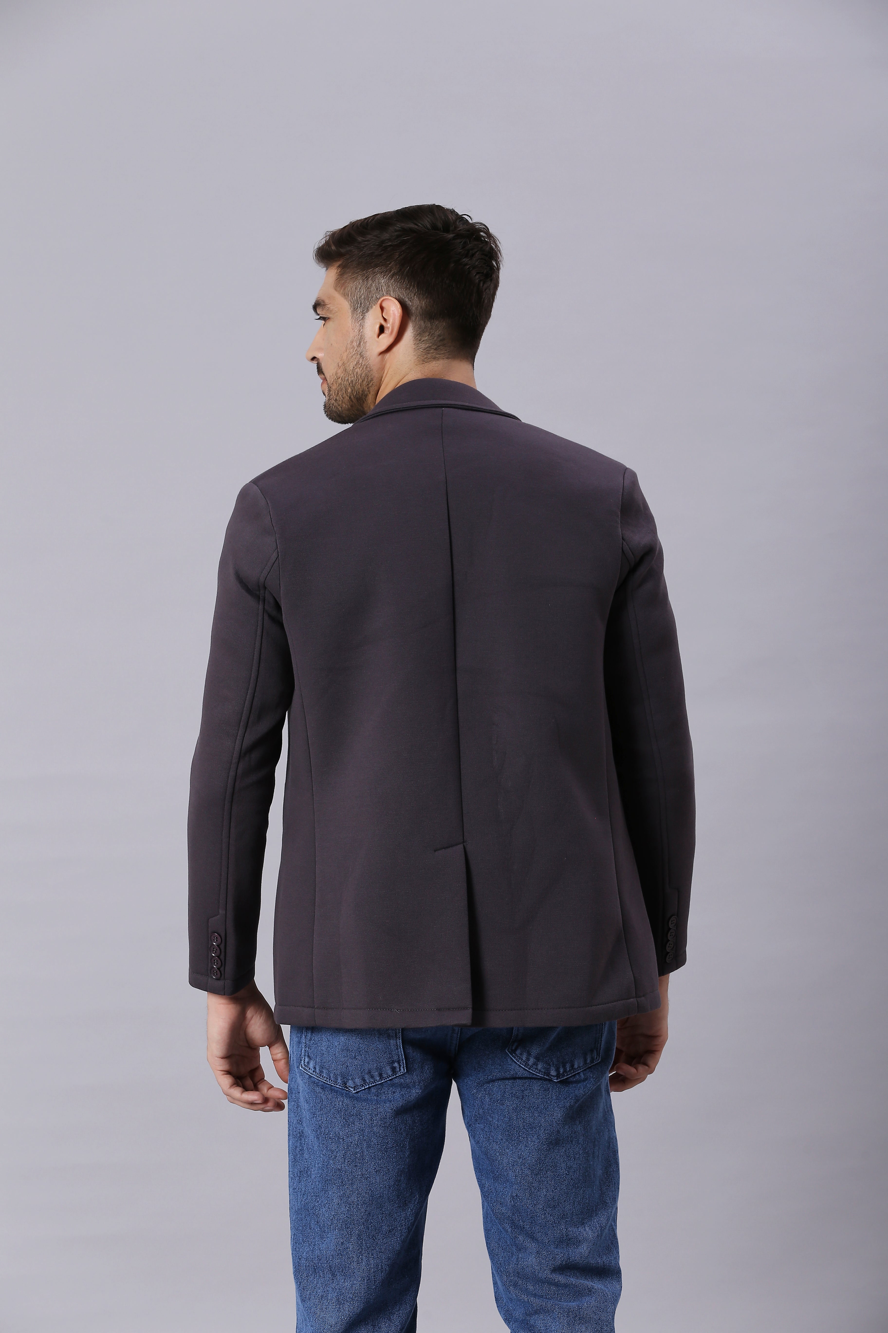 Dark Wine Casual Blazer