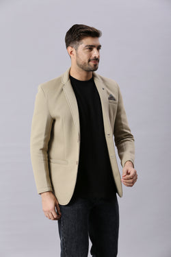 Soft Amber Casual Blazer