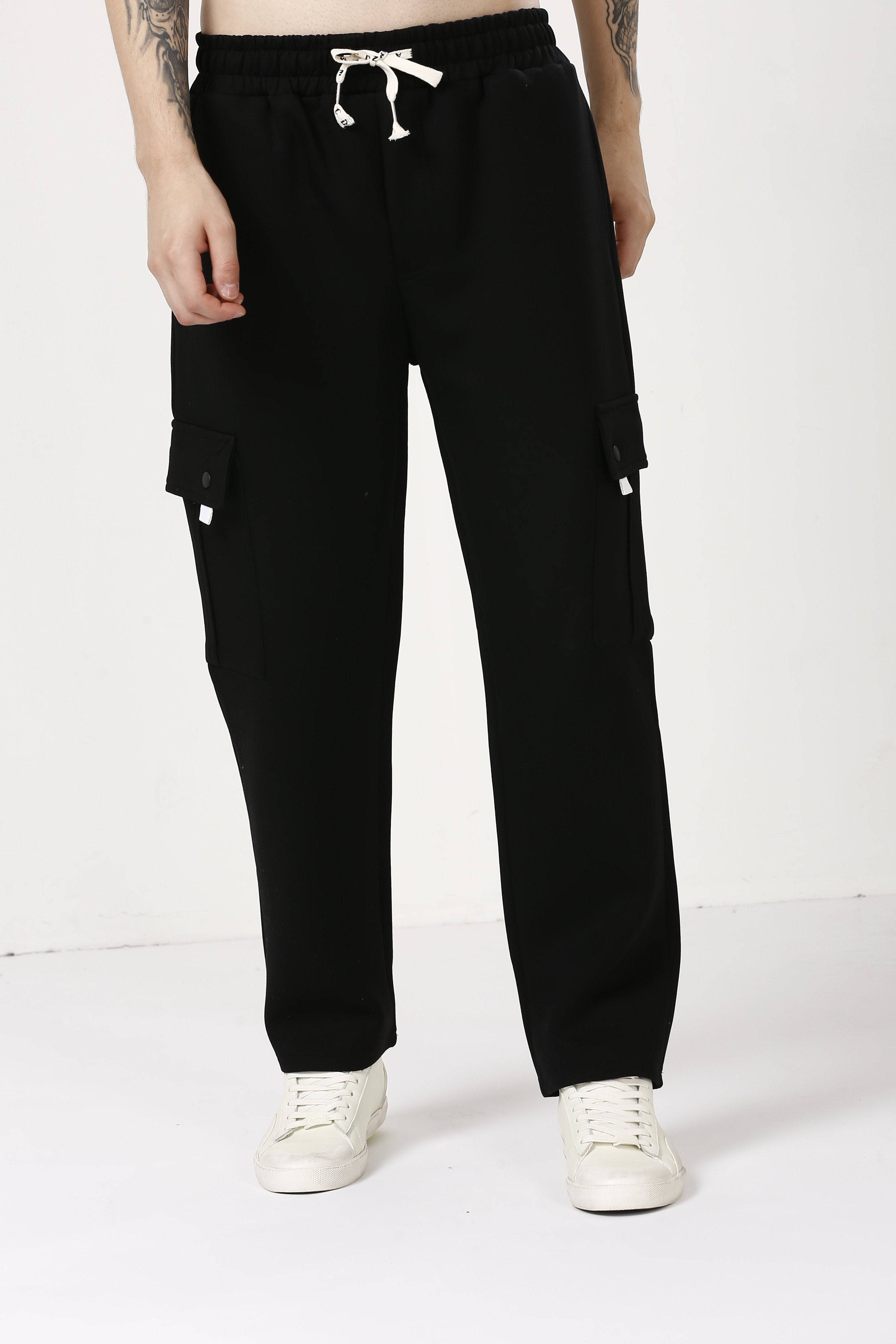 Versatile Black Cargo Pants