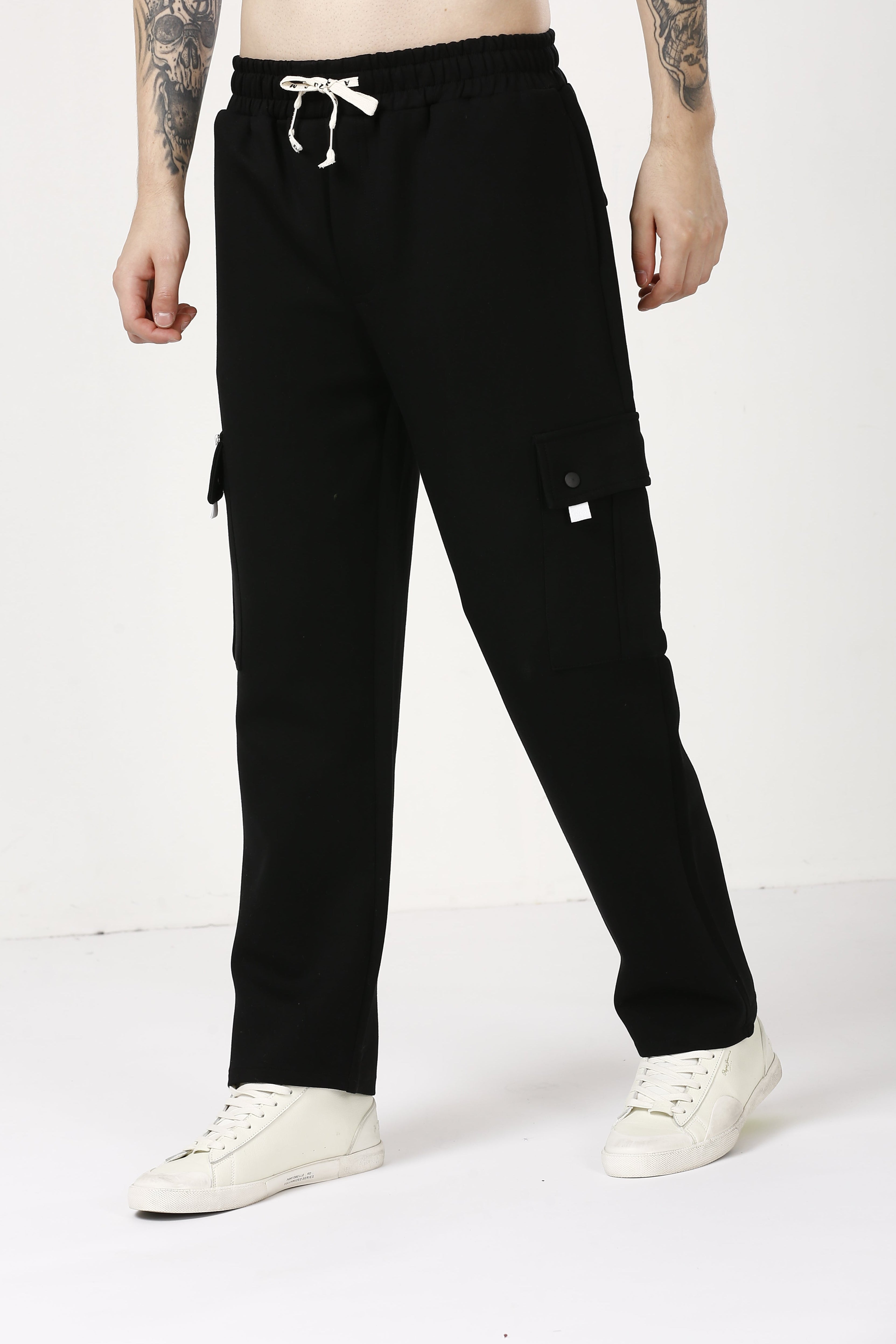 Versatile Black Cargo Pants