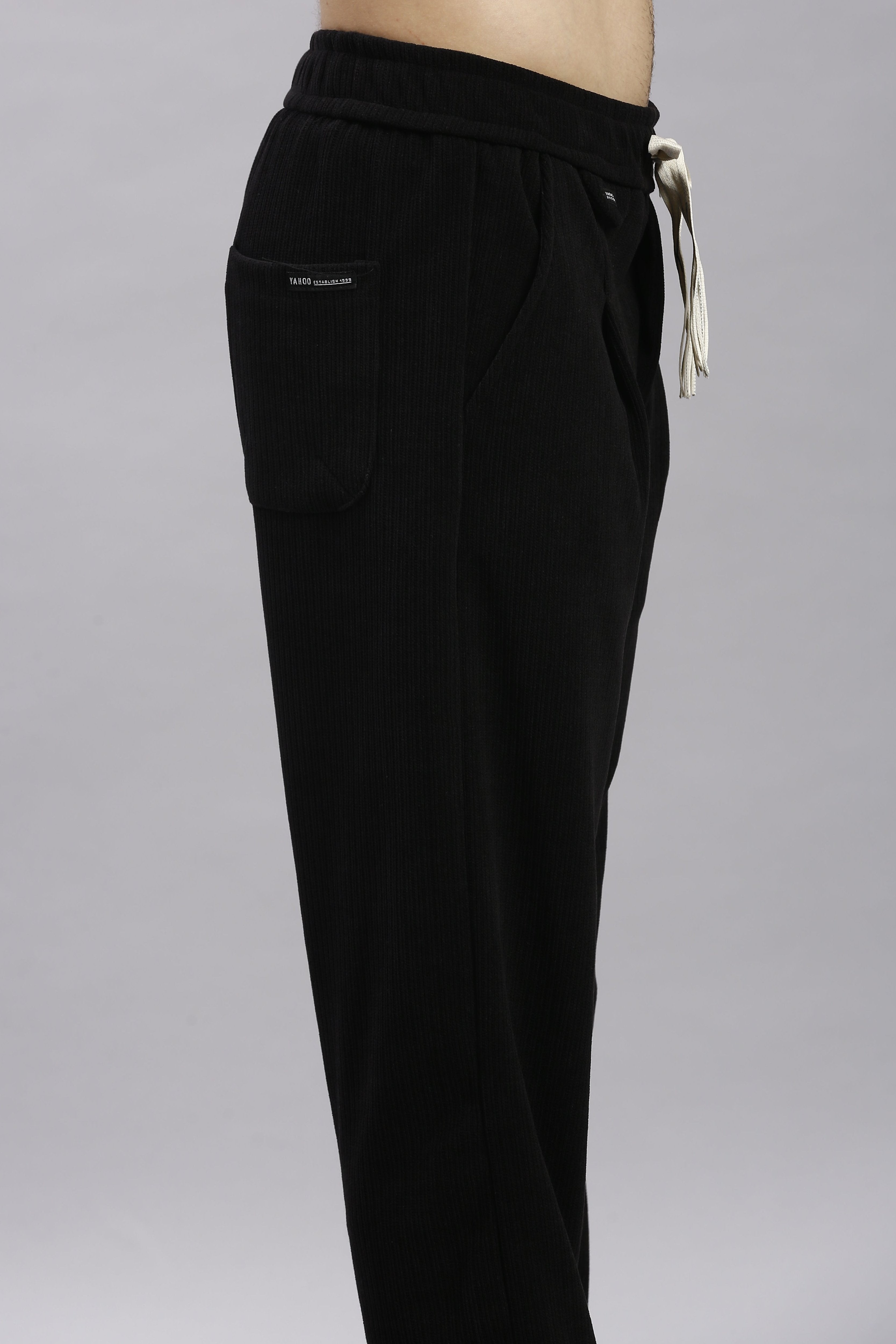 Black Corduroy Stylish Pant and Lower