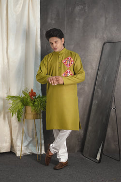 Kutchi Embroidered Alpine Kurta