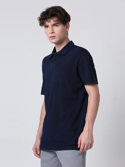 Navy Blue Polo Tee