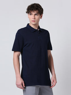 Navy Blue Polo Tee