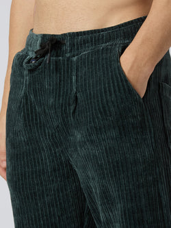 Bottle Green Corduroy Trousers