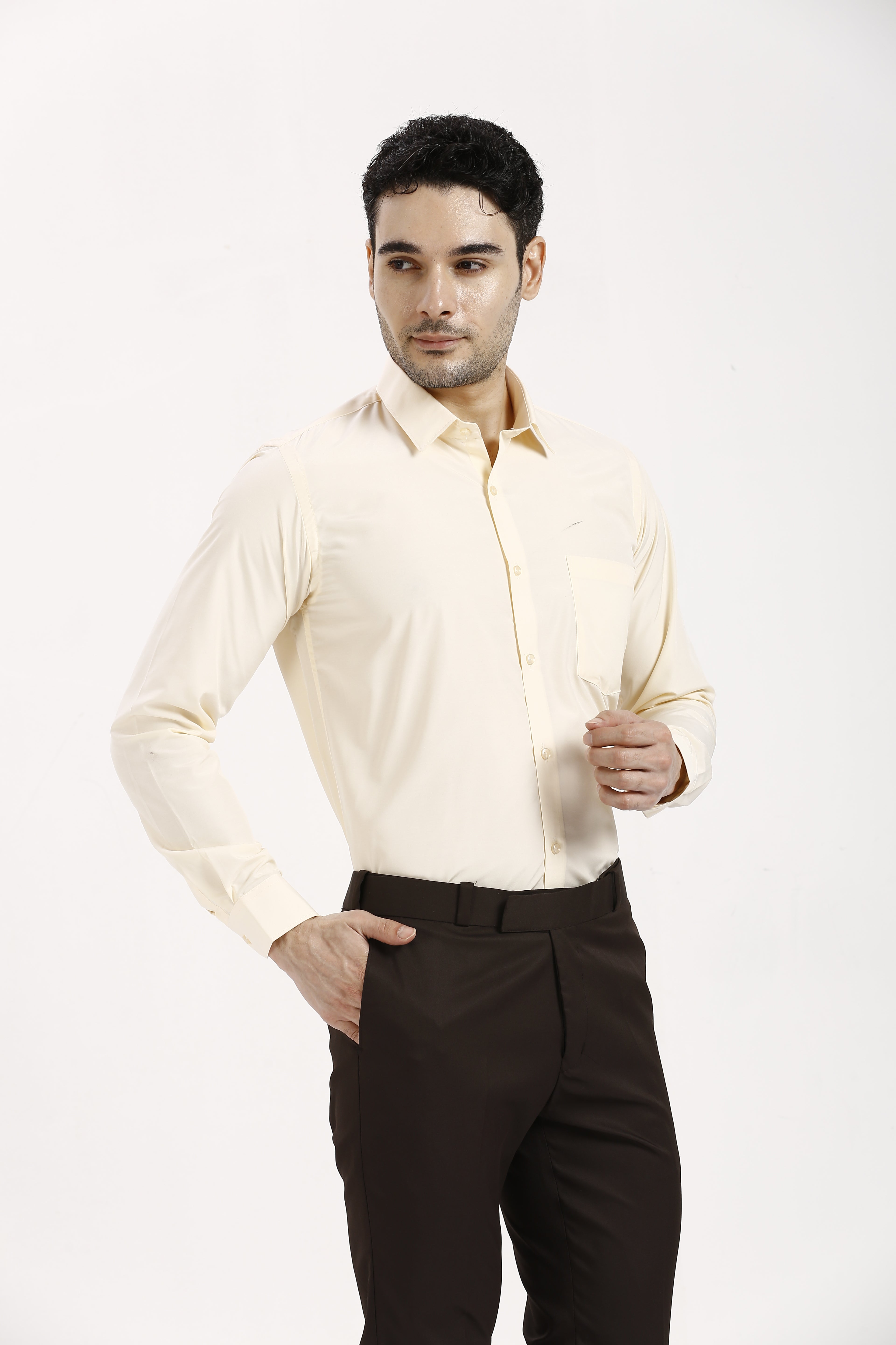 Merino Formal Cotton-Poly Shirt