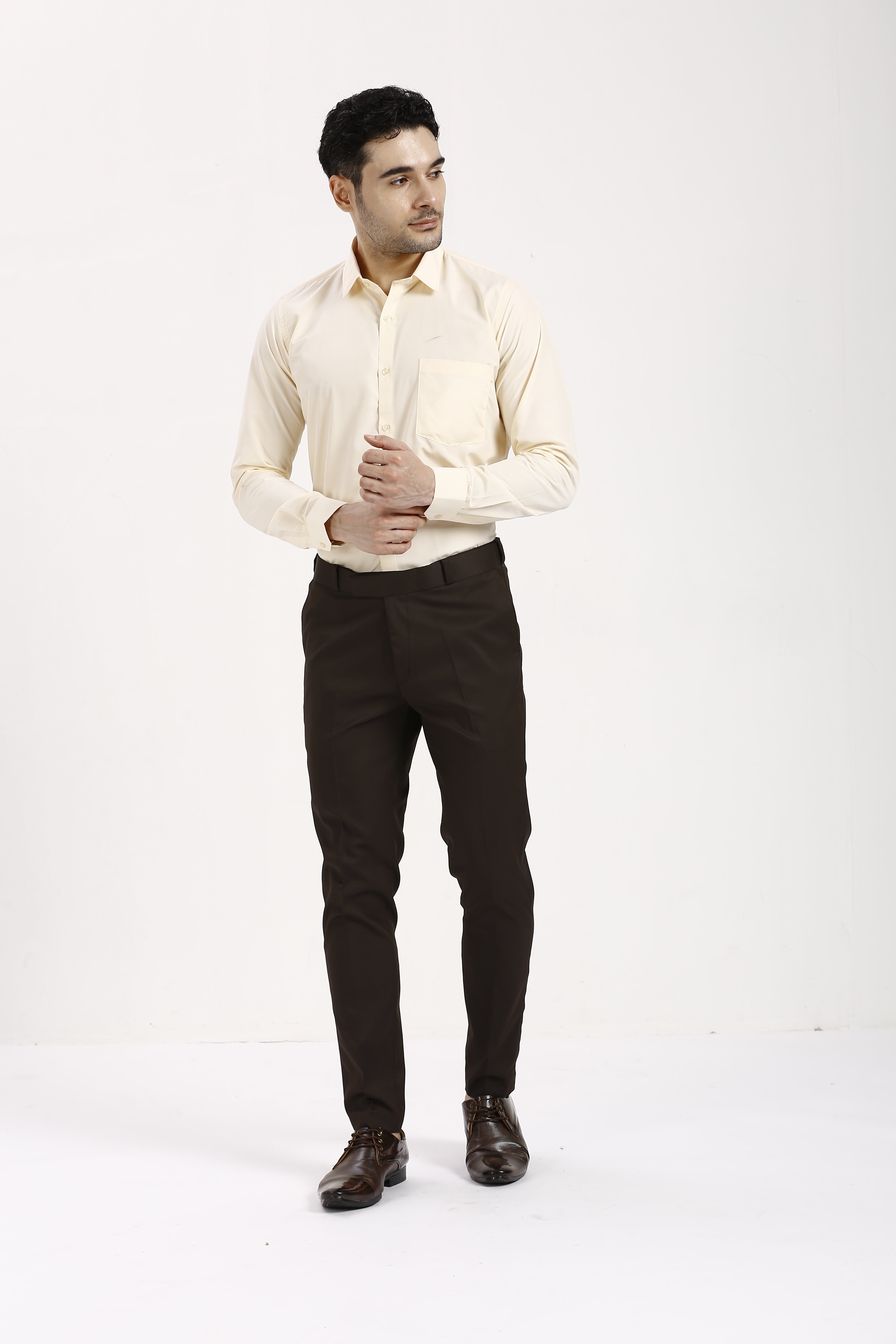 Merino Formal Cotton-Poly Shirt