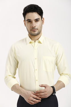 Ivory Formal Cotton-Poly Shirt