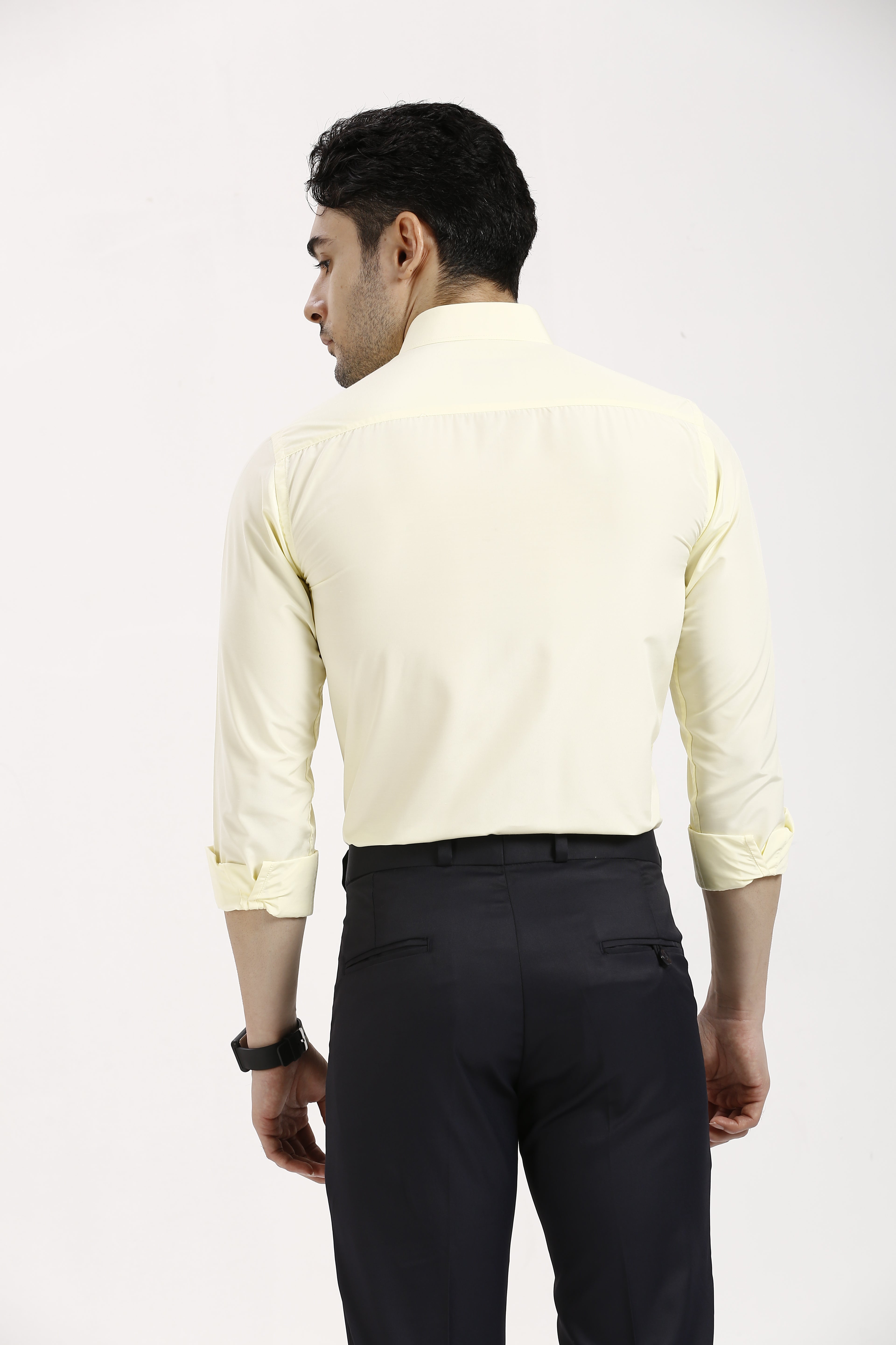 Ivory Formal Cotton-Poly Shirt