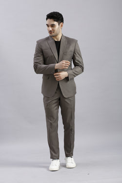 Coffee Brown Modern 3 Piece Suit