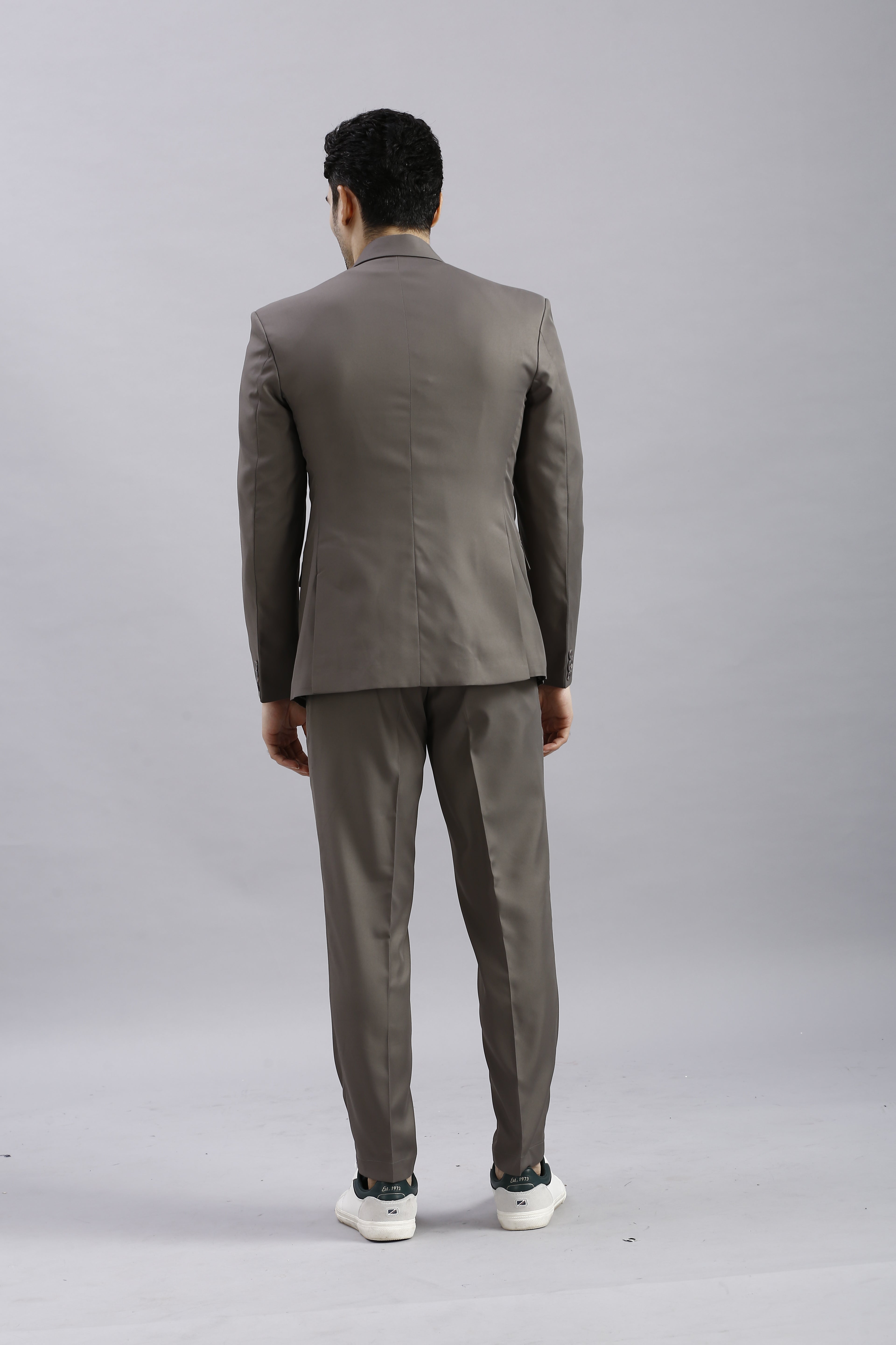 Coffee Brown Modern 3 Piece Suit