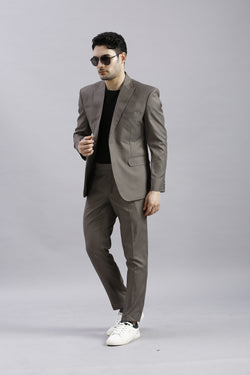 Coffee Brown Modern 3 Piece Suit