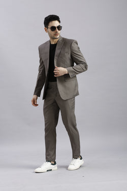 Coffee Brown Modern 3 Piece Suit